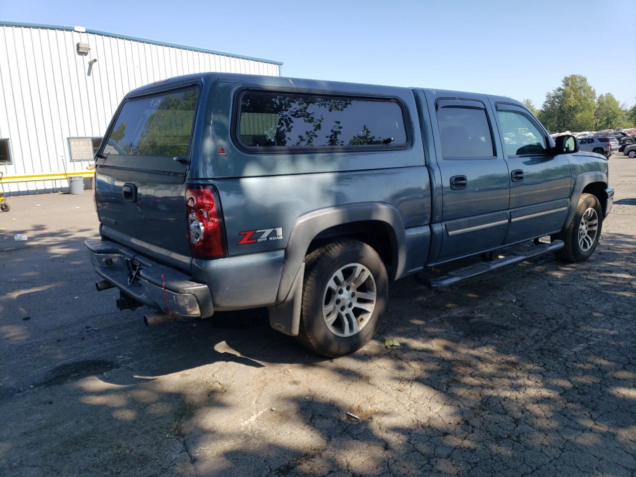 CHEVROLET SILVERADO 2006 green  gas 2GCEK13T861191143 photo #4