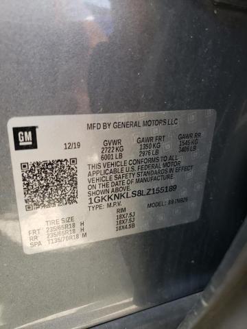 2020 GMC ACADIA SLE - 1GKKNKLS8LZ155189