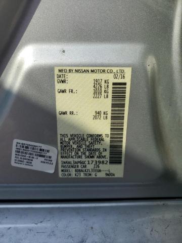 2016 NISSAN ALTIMA - 1N4AL3AP6GC173982