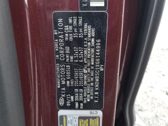 2016 KIA SEDONA LX - KNDMB5C1XG6144966