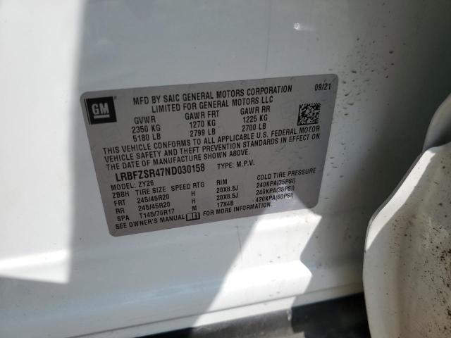 2022 BUICK ENVISION A LRBFZSR47ND030158