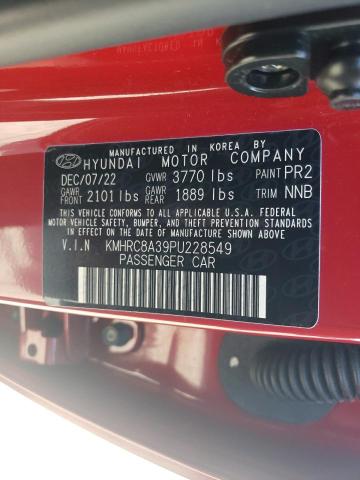 2023 HYUNDAI VENUE SEL - KMHRC8A39PU228549