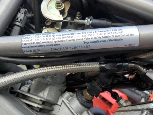 2002 DUCATI MONSTER 75 - ZDM1RA3L72B015483