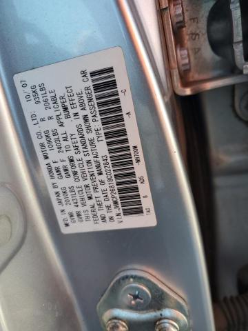 2008 HONDA ACCORD EXL JHMCP26818C022843  66541434