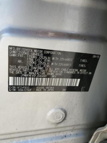 VIN JTMBFREV0FJ046849 2015 Toyota RAV4, LE no.13