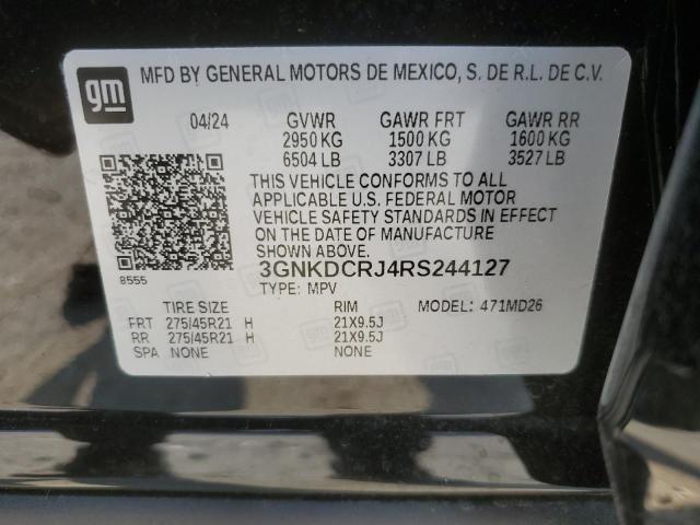 2024 CHEVROLET BLAZER RS - 3GNKDCRJ4RS244127