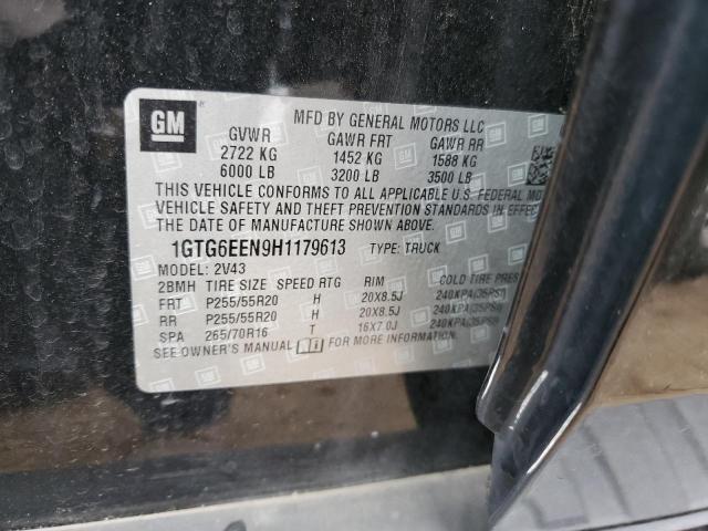 2017 GMC CANYON DEN - 1GTG6EEN9H1179613