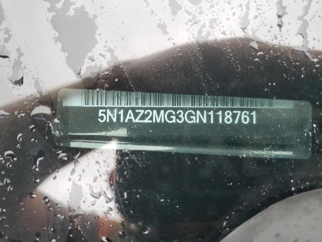 2016 NISSAN MURANO S - 5N1AZ2MG3GN118761