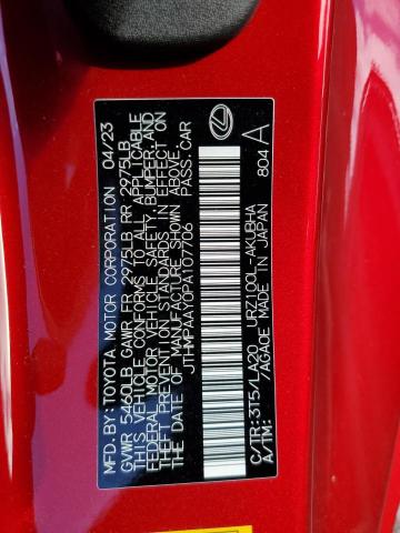 2023 LEXUS LC 500 - JTHMPAAY0PA107706