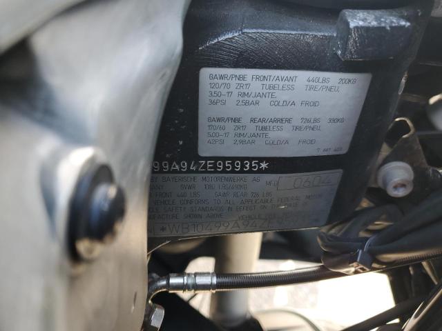 2004 BMW R1150 RT WB10499A94ZE95935