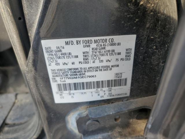 2016 FORD F-250 1FT7W2A61GEC79063