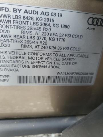 VIN WA1LHAF79KD036159 2019 Audi Q7, Premium Plus no.14