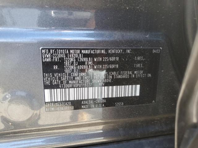 2023 TOYOTA RAV4 LIMIT - 4T3D6RFV0PU119227