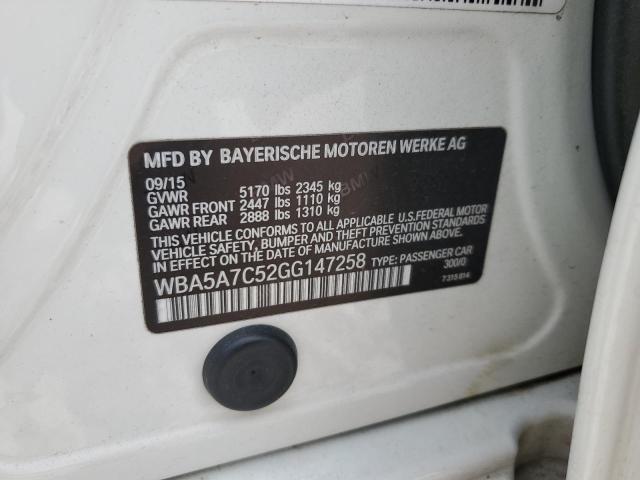 2016 BMW 528 XI - WBA5A7C52GG147258
