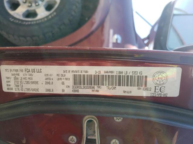 2019 RAM 3500 LIMIT 3C63R3SL5KG528506