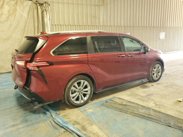 Vin: 5tderkecxms032404, lot: 68022034, toyota sienna limited 20213