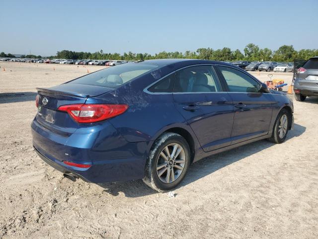 HYUNDAI SONATA SE 2017 blue  gas 5NPE24AF6HH440443 photo #4