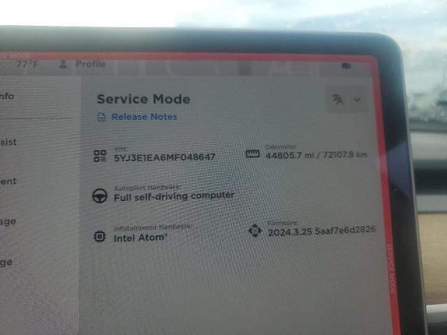 2021 TESLA MODEL 3 - 5YJ3E1EA6MF048647