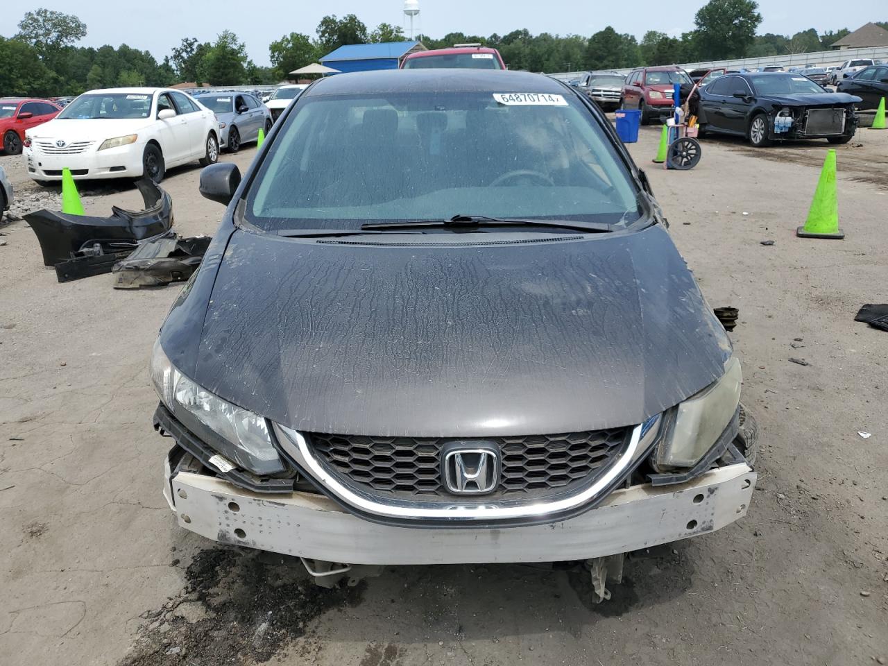 Lot #2836205584 2013 HONDA CIVIC LX