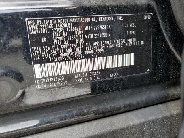 2021 TOYOTA RAV4 LE - 4T3L6RFV0MU010645