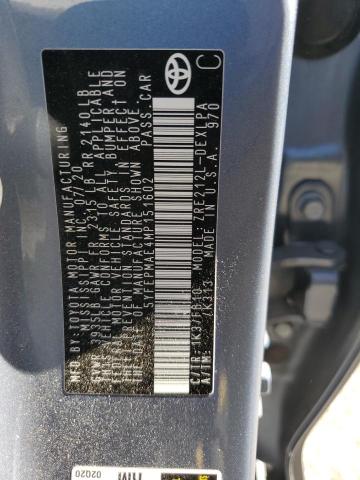 2021 TOYOTA COROLLA LE - 5YFEPMAE4MP151602