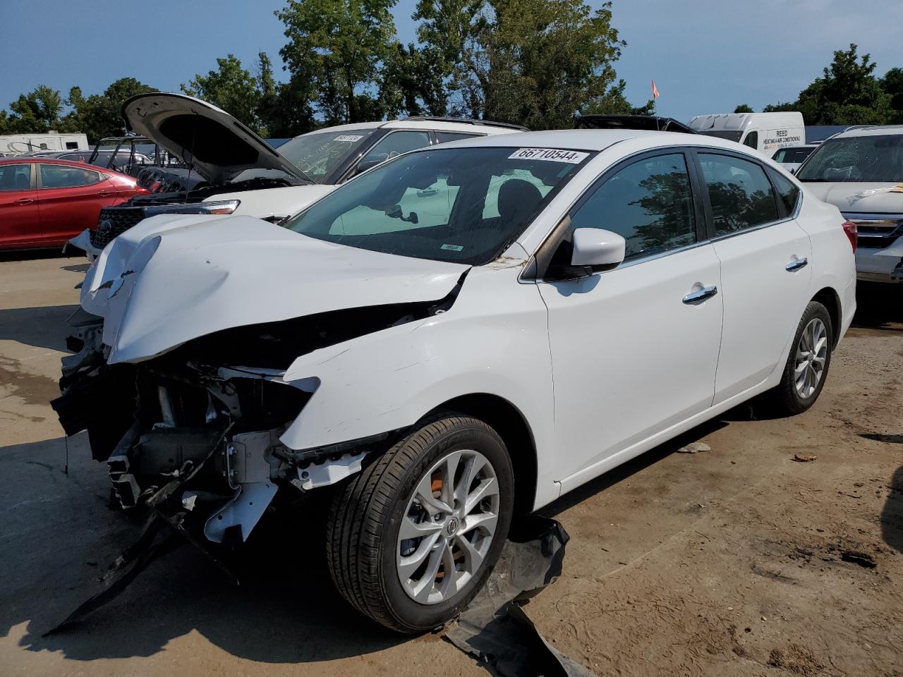 Lot #2855421659 2019 NISSAN SENTRA S