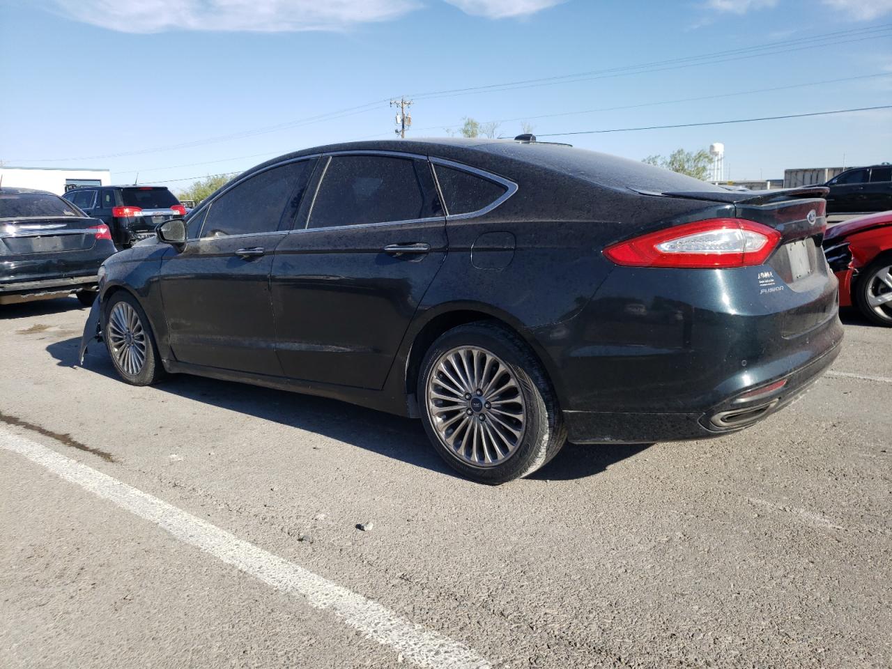 Lot #2855644128 2014 FORD FUSION TIT