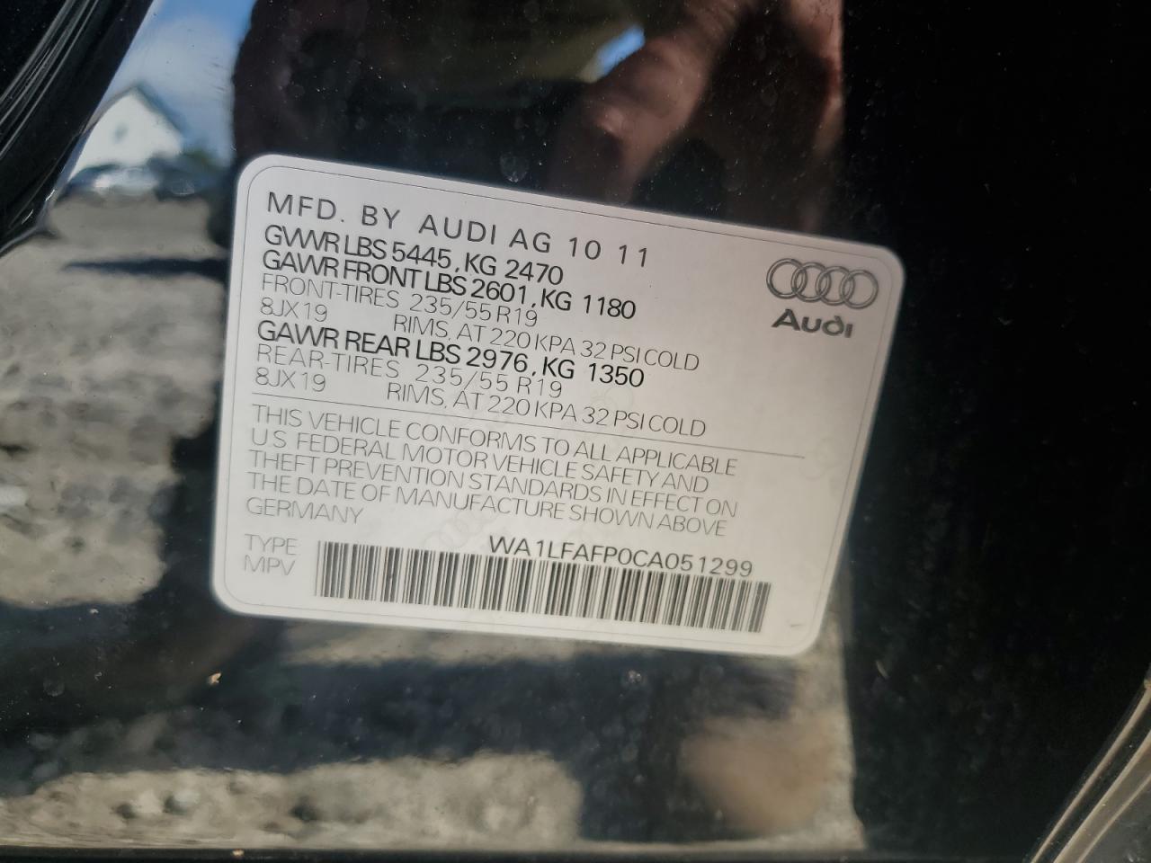 2012 Audi Q5, PREMIUM PLUS