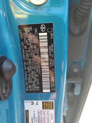 2017 TOYOTA PRIUS PRIM - JTDKARFP4H3034340