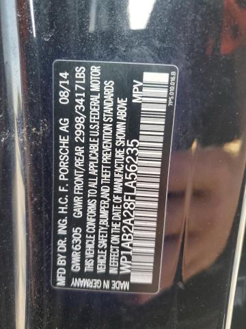 2015 PORSCHE CAYENNE S - WP1AB2A28FLA56235
