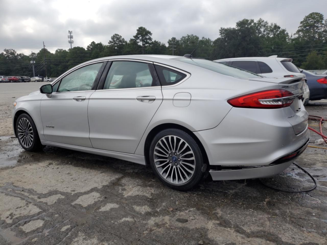 Lot #2823916096 2017 FORD FUSION TIT