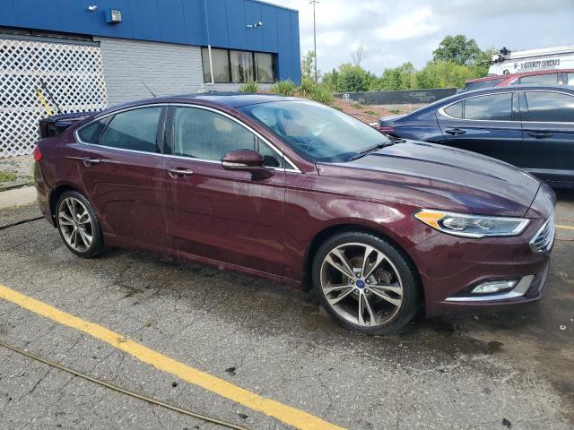 VIN 3FA6P0K96HR140198 2017 Ford Fusion, Titanium no.4