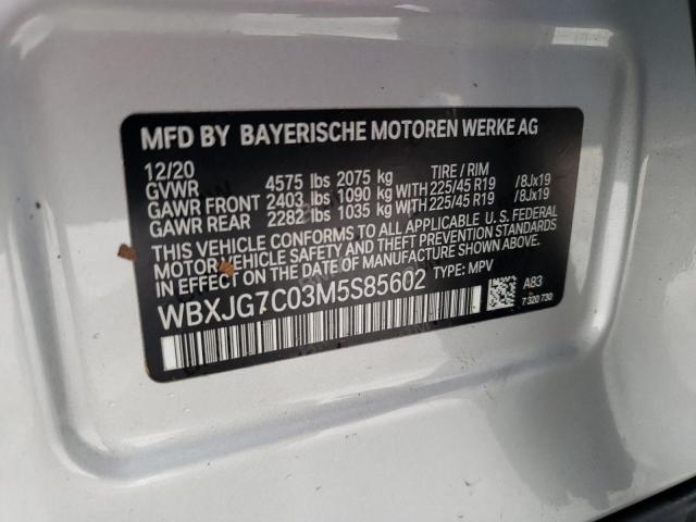 VIN WBXJG7C03M5S85602 2021 BMW X1, Sdrive28I no.13