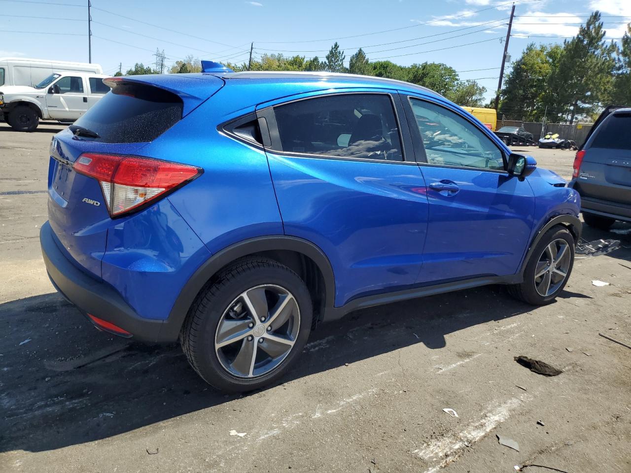 Lot #2921764566 2021 HONDA HR-V EX