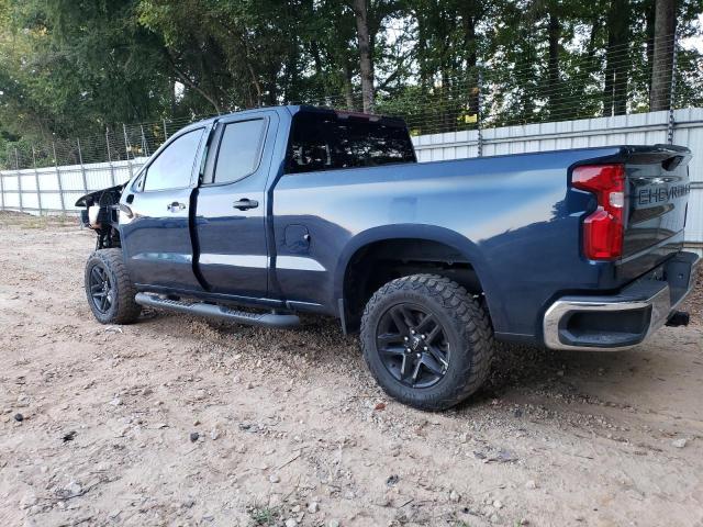 CHEVROLET SILVERADO 2020 blue  gas 1GCRYCEH8LZ292626 photo #3