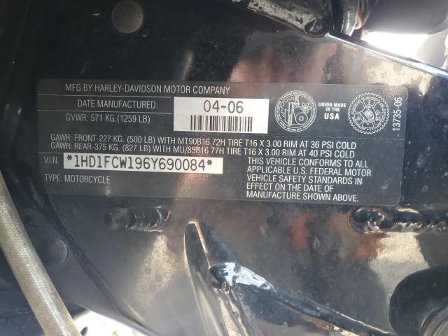 2006 HARLEY-DAVIDSON FLHTCUI 1HD1FCW196Y690084
