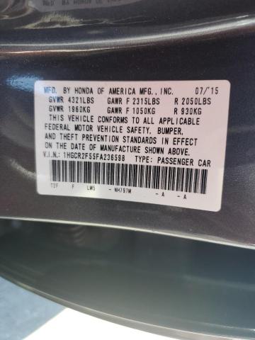 2015 HONDA ACCORD SPO - 1HGCR2F55FA236598
