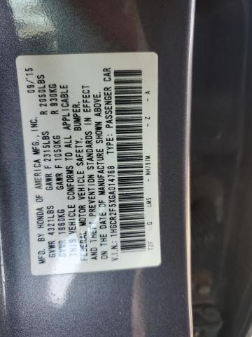 2016 HONDA ACCORD SPO - 1HGCR2F5XGA014768