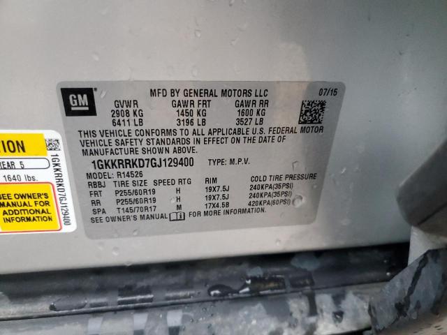 2016 GMC ACADIA SLT - 1GKKRRKD7GJ129400