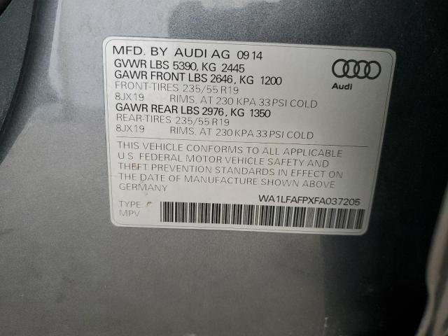 2015 AUDI Q5 PREMIUM - WA1LFAFPXFA037205