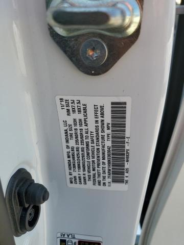 2019 HONDA CR-V TOURI - 7FARW1H98KE003042