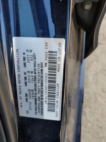 2017 MAZDA 6 TOURING - JM1GL1V5XH1105022