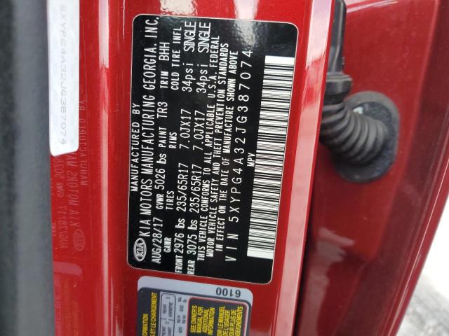 2018 KIA SORENTO LX - 5XYPG4A32JG387074