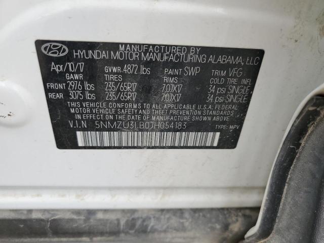 2018 HYUNDAI SANTA FE S - 5NMZU3LB0JH054183