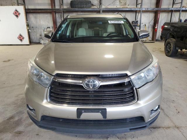 VIN 5TDDKRFH6ES010436 2014 Toyota Highlander, Limited no.5