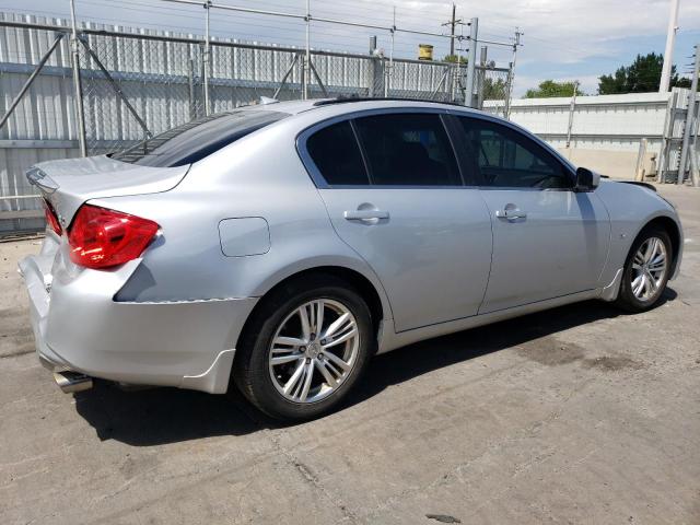 INFINITI Q40 2015 silver  gas JN1CV6AR6FM522912 photo #4