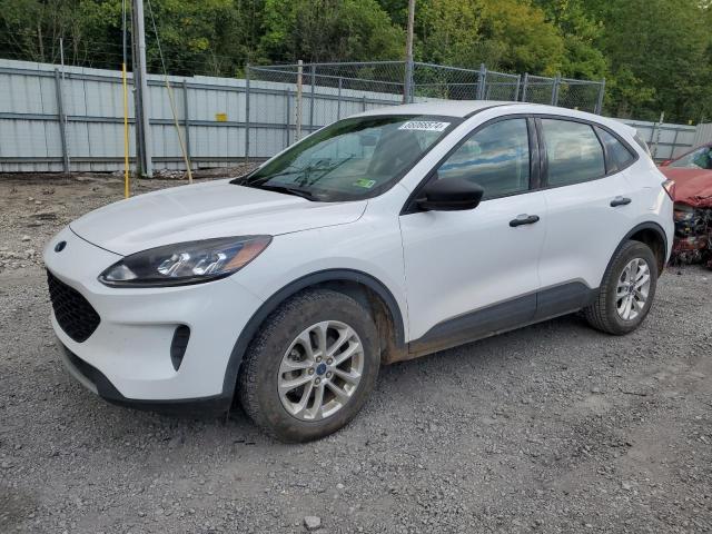 FORD ESCAPE S 2020 white  gas 1FMCU9F63LUC48799 photo #1