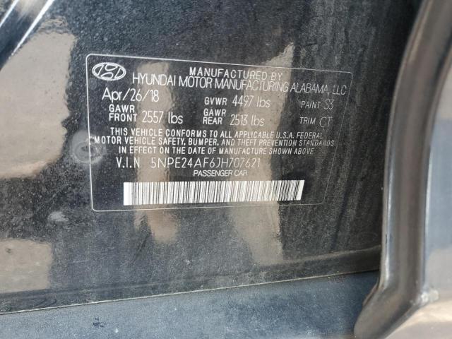 2018 HYUNDAI SONATA SE - 5NPE24AF6JH707621
