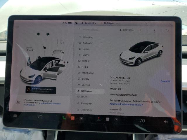 VIN 5YJ3E1EB5KF513487 2019 Tesla MODEL 3 no.9