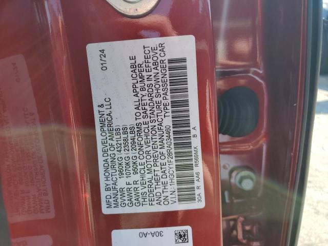 2024 HONDA ACCORD LX - 1HGCY1F28RA034460
